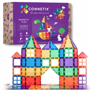 Magnetické stavebné bloky Starter Pack 60 ks. Connetix